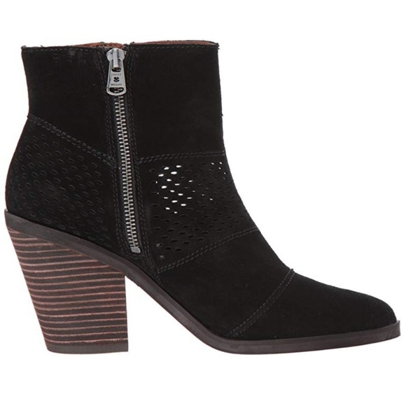 Lucky Brand Soft Suede Booties - Picture 5 of 8